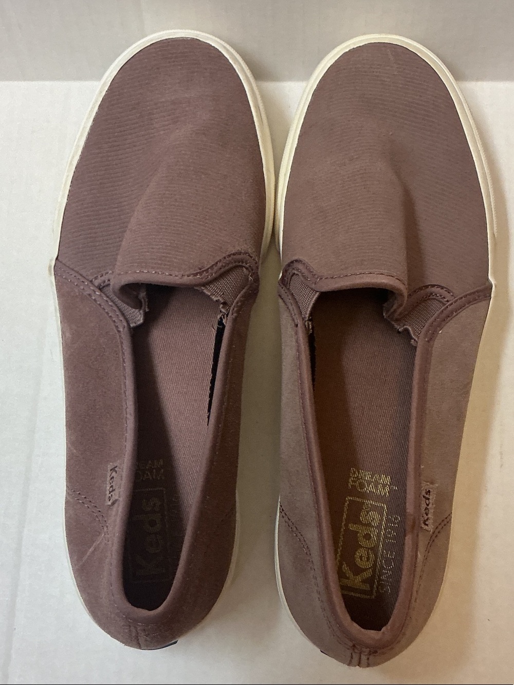 Keds Women’s Slip-On Loafers in Mauve/Brown Size 6.5 - Picture 4 of 6